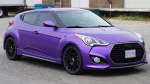 Purple Car Wrap